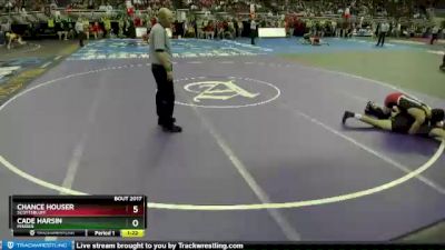 Champ. Round 1 - Chance Houser, Scottsbluff vs Cade Harsin, Minden