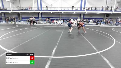 184 lbs Consi Of 4 - Carsten Rawls, American University vs Connor Strong, University Of Pennsylvania