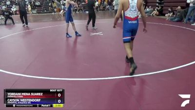 16U-2 lbs Round 2 - Yordani Mena Suarez, Marshalltown vs Cayson Westendorf, Immortal Athletics WC