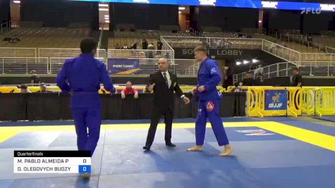 DENYS OLEGOVYCH BUDZYNSKYI vs MIGUEL PABLO ALMEIDA PAIVA 2024 Pan Jiu Jitsu IBJJF Championship