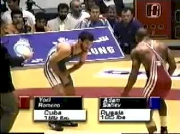 Adam Saitiev v. Yoel Romero, 2002 World Championships