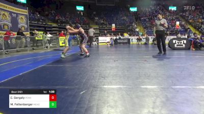 120 lbs Round Of 32 - Cooper Gergely, Penn Cambria vs Mason Feltenberger, Meadville