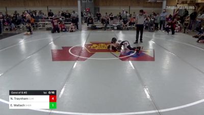 M 80 lbs Consi Of 8 #2 - Nikkoh Traynham, Elmira vs Ethan Wallach, Sherburne