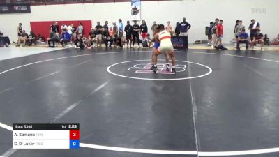 55 kg Consolation - Adrian Samano, Iron Wrestling Club vs Christian Decatur-Luker, Freco