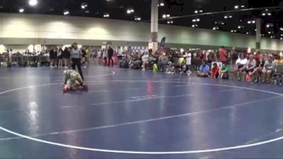 100 lbs Round 3 (6 Team) - Mia Kurth, Iowa Minion Nation vs Liza Krueger, SD Heat