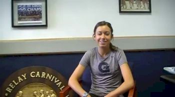 Emily Infeld on progressing throughout the season