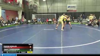 250 lbs Round 3 (6 Team) - Mason Koehler, Iowa Black vs Owen VandeWeerd, South Dakota Blizzard