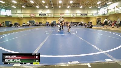 65-70 lbs Semifinal - Greyson Wells, Carthage Wrestling Club vs Moxx Lopez, Rogue Warrior Wrestling