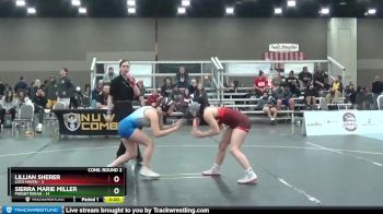 130 lbs 2nd Wrestleback (16 Team) - Sierra Marie Miller, Presbyterian vs Lillian Sherer, Lock Haven