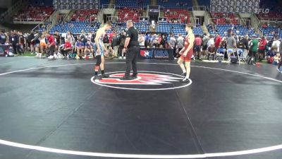 132 lbs Cons 64 #1 - Tyson Peach, Wisconsin vs Kadrick Lewallen, Nevada