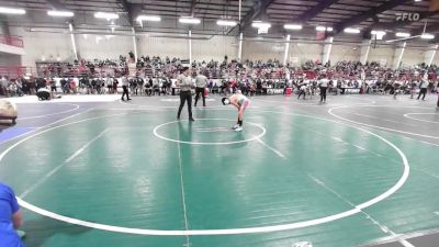 90 lbs Consi Of 8 #2 - Jordan Tsosie, Ganado WC vs Mace Harris, Norwood Mavericks