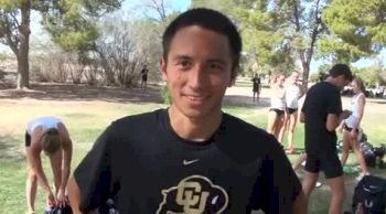 Richard Medina Colorado 3rd place at Pac-12 XC Champs 2011