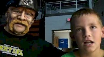 Brycen Hotz and Coach Magnum