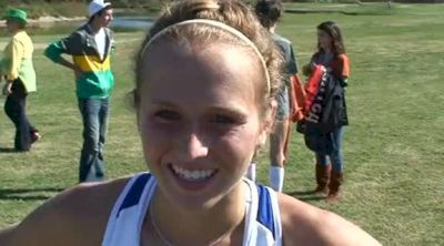 Rebeka Stowe Kansas 7th place at Big 12 XC Champs 2011