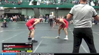 197 lbs 1st Place Match - Seth Shumate, Ohio State vs Luke Geog, Ohio State