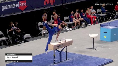 David Shamah - Pommel Horse, WOGA - 2021 US Championships