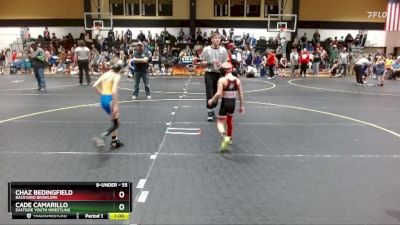 55 lbs Round 1 - Chaz Bedingfield, Backyard Brawlers vs Cade Camarillo, Eastside Youth Wrestling