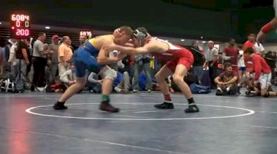 160 lbs round3 HUNTER GAMBLE GA vs. JORDAN WOHLFERT MI