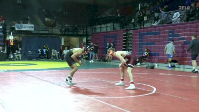 141 lbs 5th Place - Mac Church, Virginia Tech vs Isaac Byers, Appalachian State