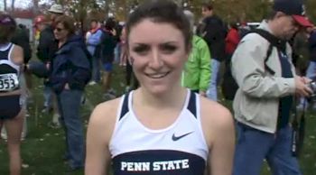 Caitlin Lane Penn State champion at Big Ten XC Champs 2011