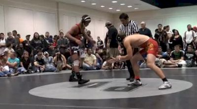 148 lbs finals Mark Hall vs. Derek Allen