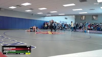 150 lbs Champ. Round 1 - Hudson Brown, Hendersonville vs Joseph Schwab, Mt. Juliet