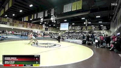 113 lbs Cons. Round 2 - Ayers Reich, Catherdral Catholic vs Benji Ruiz, Paloma Valley