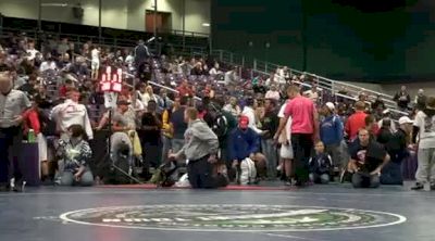 120 lbs quarter-finals Ryan Diehl WV vs. Brock Ervin KY