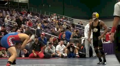 132 lbs quarter-finals Jamel Hudson NY vs. Joey Ward OH