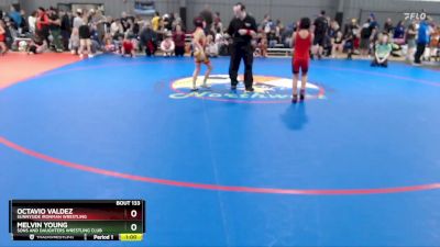 71 lbs Quarterfinal - Octavio Valdez, Sunnyside Ironman Wrestling vs Melvin Young, Sons And Daughters Wrestling Club