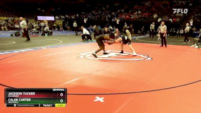 138 Class 3 lbs Semifinal - Jackson Tucker, Hillsboro vs Caleb Carter, Whitfield