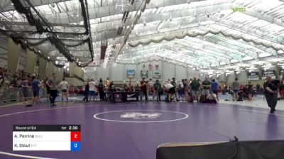 92 kg Round Of 64 - Anthony Perrine, Bulldog Elite WC vs Kellan Stout, Pittsburgh