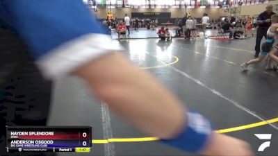 77 lbs Round 5 - Hayden Splendore, Iowa vs Anderson Osgood, Big Game Wrestling Club