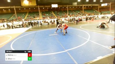 116 lbs Rr Rnd 1 - Joseph Molina, Wolfpack Wrestling Academy vs Cash Silva, Durango