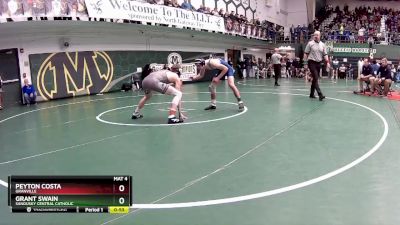 120 lbs Cons. Round 4 - Grant Swain, Sandusky Central Catholic vs Peyton Costa, Granville