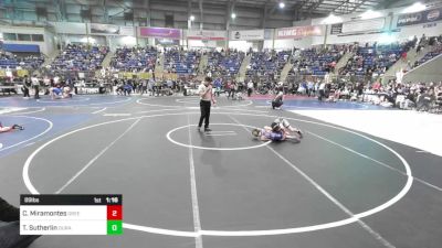 89 lbs Round Of 16 - Chase Miramontes, Greeley Metro vs Terran Sutherlin, Durango Wrestling Club