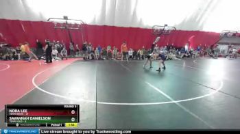 107 lbs Round 3 (6 Team) - Nora Lee, Team White vs Savannah Danielson, Team Gold