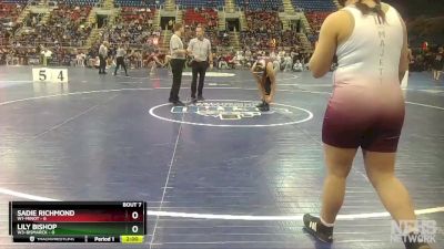 190 lbs Semis & 1st Wrestleback (8 Team) - Jade`ence Fletcher, W1-Minot vs Cambree Anderson, W3-Bismarck