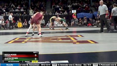141 lbs Consi Of 8 #2 - Mitch McKee, Minnesota vs Austin Eicher, Michigan State