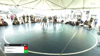 156 lbs Consi Of 8 #2 - Chris Anguiano, Neutral Grounds vs Izaac Esparza, 951 Wc