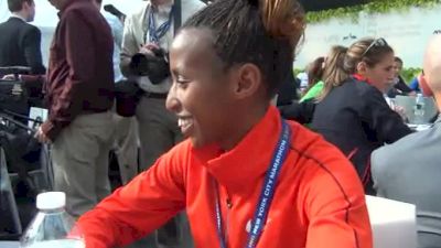 Caroline Rotich 8th place in 2010 before ING New York City Marathon 2011