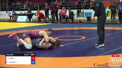 72kg Round 3 - Tehani Blais, Hamilton WC vs Cassie Corbett, Brock WC