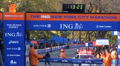 Men's Race Finish at NYRR Dash to the Finish Line (5K) 2011