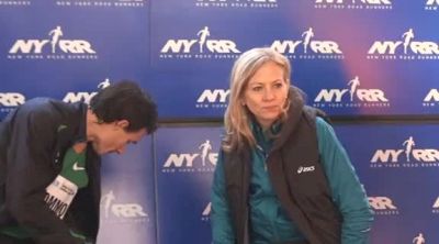 Men Top 3 Press Conference NYRR Dash to the Finish Line (5K) 2011