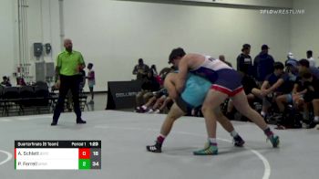 285 lbs Quarterfinals (8 Team) - Parker Ferrell, Spartan RTC Elite/BOTE vs Aiden Schlett, Beast Coast