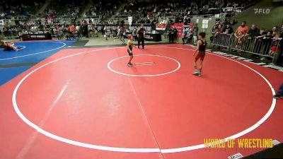 64 lbs Consi Of 8 #1 - Diego Robertty, Miami Wrestling Club vs Kenny Hartman, Kodiak Attack