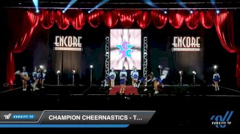 Champion Cheernastics - Tanzanite [2019 Senior - D2 2 Day 2] 2019 Encore Championships Houston D1 D2