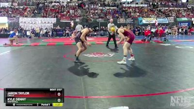 Quarterfinal - Kyle Denny, Whitehall vs Jaron Taylor, Circle