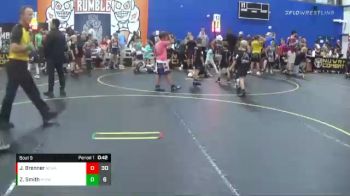 60 lbs Round 2 (6 Team) - Jett Brenner, No Escape Wrestling Academy vs Zander Smith, Midwest Xtreme Wrestling