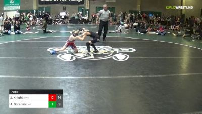 75 lbs Dual - Jake Knight vs Andrew Sorenson